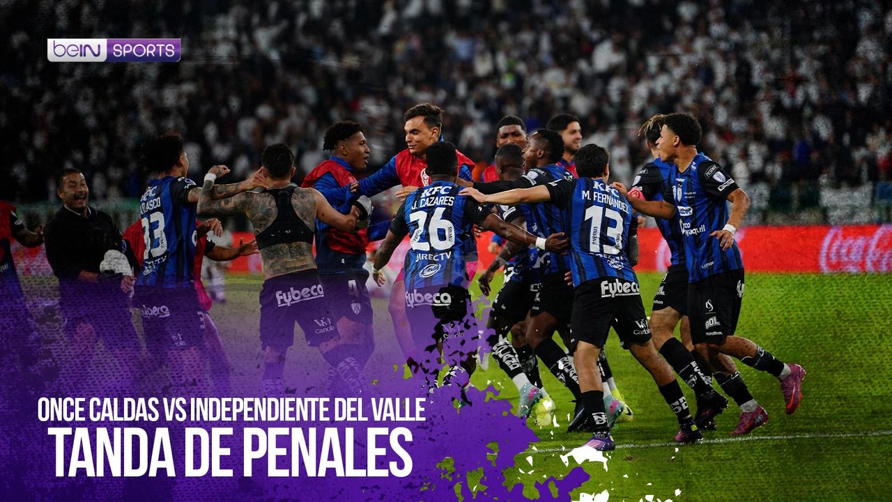 Once Caldas vs Independiente del Valle penalty shootout tanda de ...