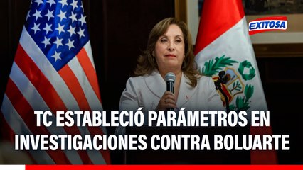 Abog. de Dina Boluarte tras fallo del TC sobre solicitud de la presidenta: Se estableció parámetros