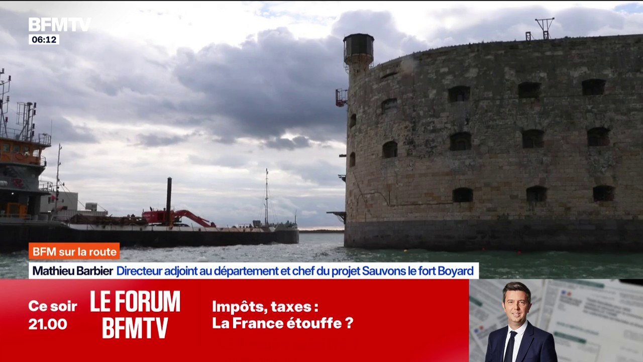Les coulisses de la première phase du chantier de restauration titanesque du Fort Boyard