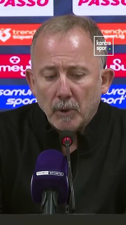 Sergen Yalçın : "Beşiktaş adına bugün itibarıyla kabul edilebilir bir oyun ve skor vardı. O yüzden oyuncularıma teşekkür ediyorum"