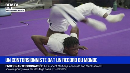 Un contorsionniste de Sierra Leone vient de battre un record du monde