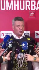 Fenerbahçe'de başkan seçilen Sadettin Saran: "Bu ailenin bir parçası olmak gurur verici"