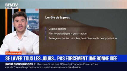 C'est votre vie : Se laver tous les jours... pas forcément une bonne idée - 25/09