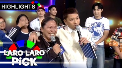 Nanay Edlyn, bumuhos ang luha matapos manalo ng 100k | Laro Laro Pick