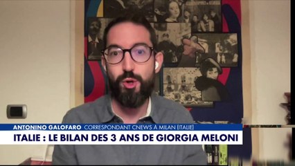 Antonino Galofaro : «Giorgia Meloni a fait de l'immigration clandestine son cheval de bataille»