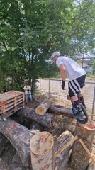 Athlete Fails to Make Landing During Unicycle Trial at International Championship