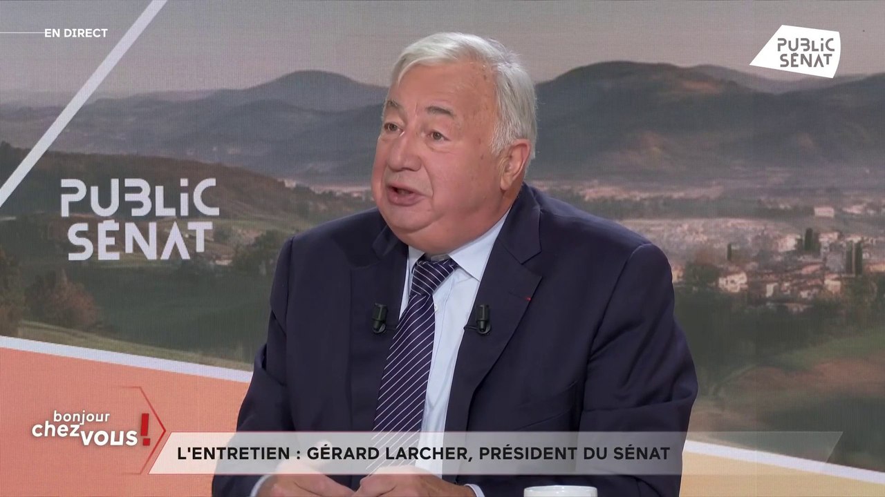 Pour Gérard Larcher, un discours de politique générale de Sébastien Lecornu  est « indispensable »