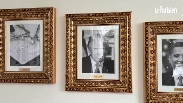 Le portrait officiel de Biden à la Maison Blanche a été remplacé par une machine à signer