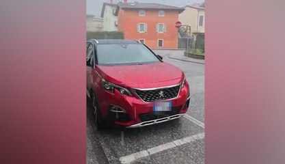 Violenti temporali su tutto il Trentino: a Mori una grandinata che non si vedeva da anni