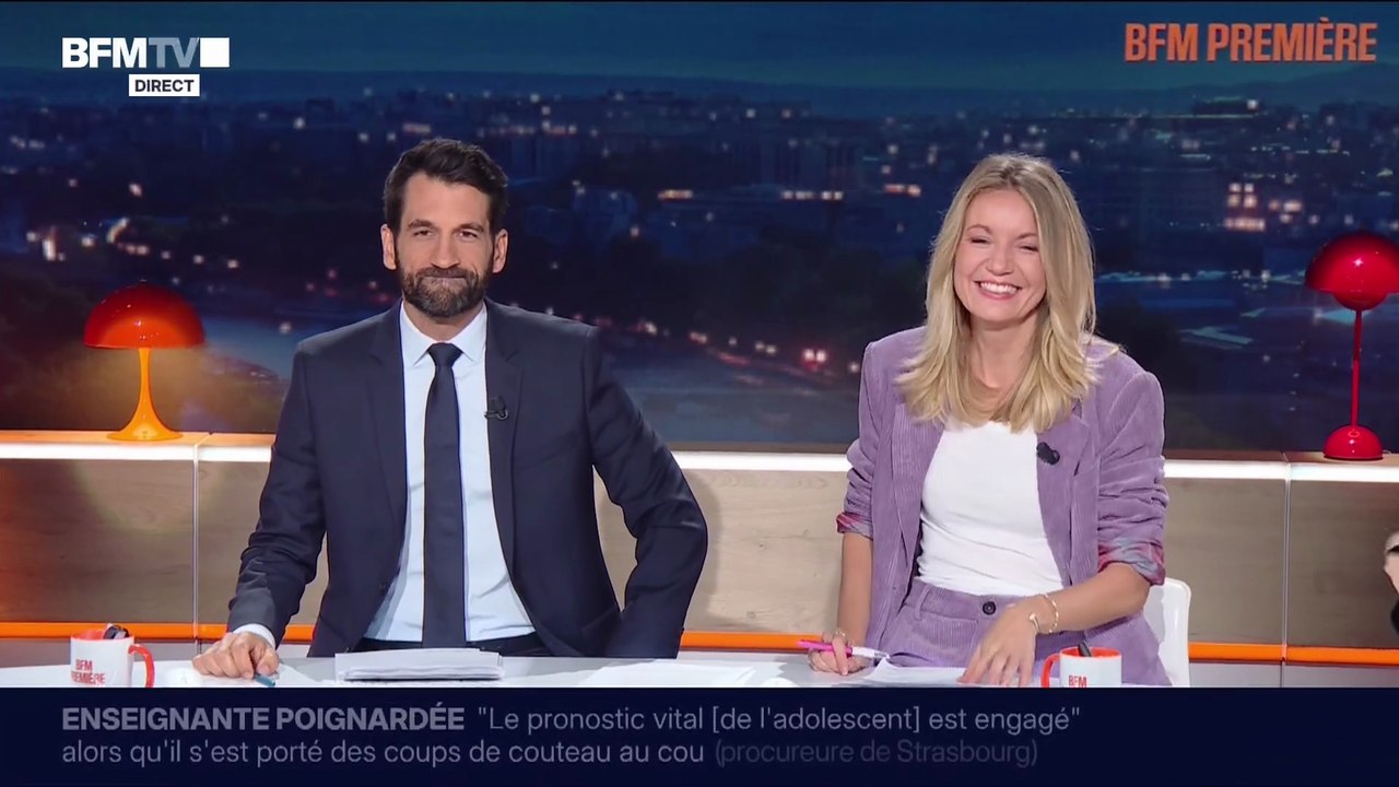 Perrine Storme - BFM Première du 25/09/2025 - Verdict pour Nicolas Sarkozy et un journal sous le signe des records 📚