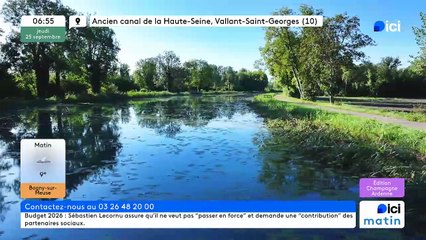 25/09/2025 - ici matin par ici Champagne-Ardenne en vidéo