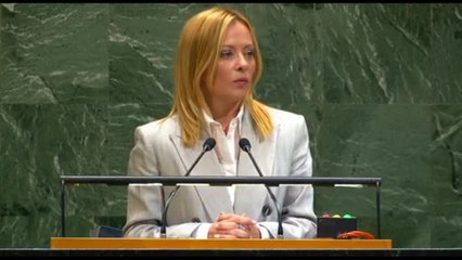 M.O., Meloni: Israele non ha diritto di impedire Stato Palestina