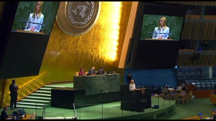 Onu, Meloni: architettura non all'altezza, serve riforma profonda