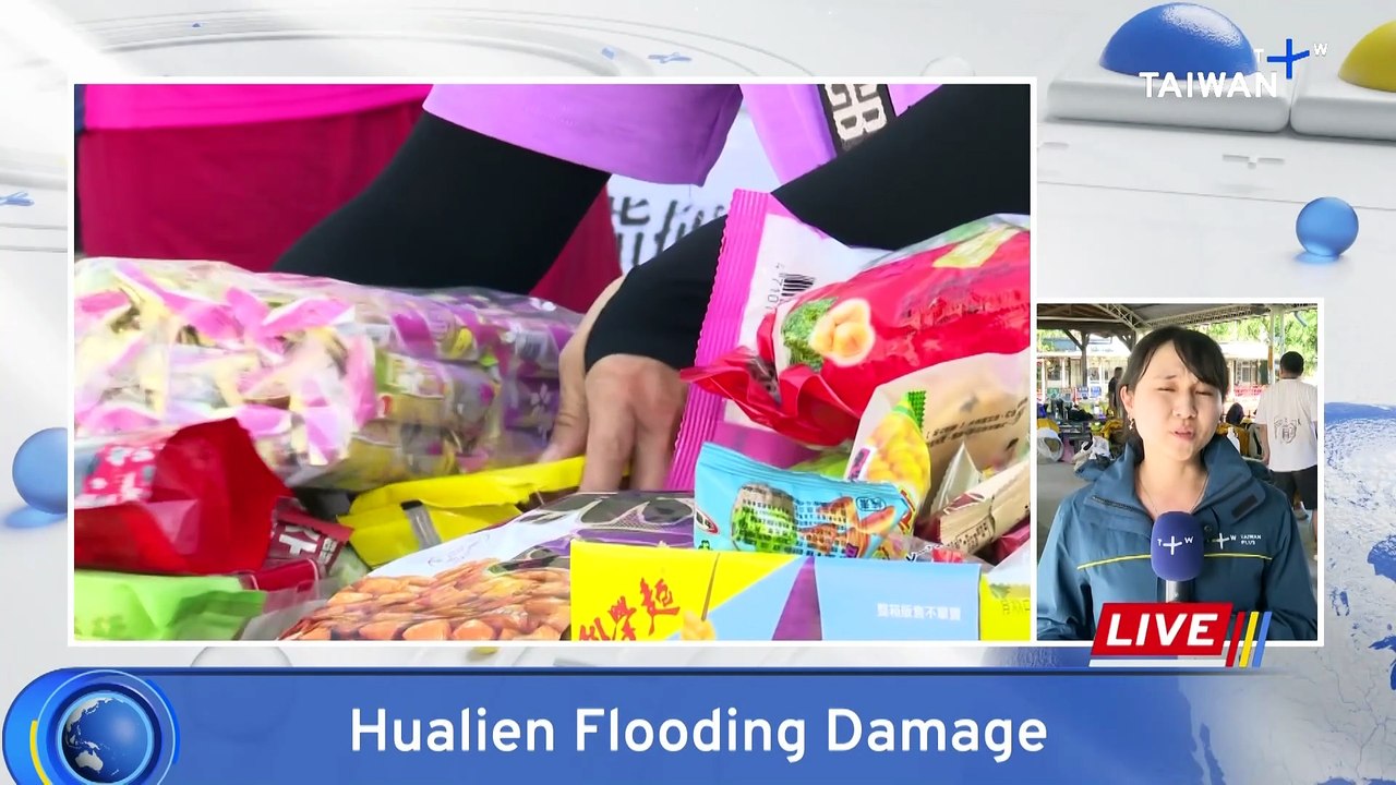 Floods Leave Thousands Displaced in Taiwan After Typhoon