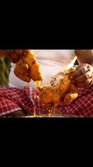 Delicious chicken and fish