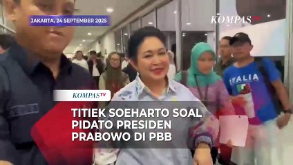 Pujian Titiek Soeharto soal Pidato Berapi-api Presiden Prabowo di Sidang Majelis Umum PBB