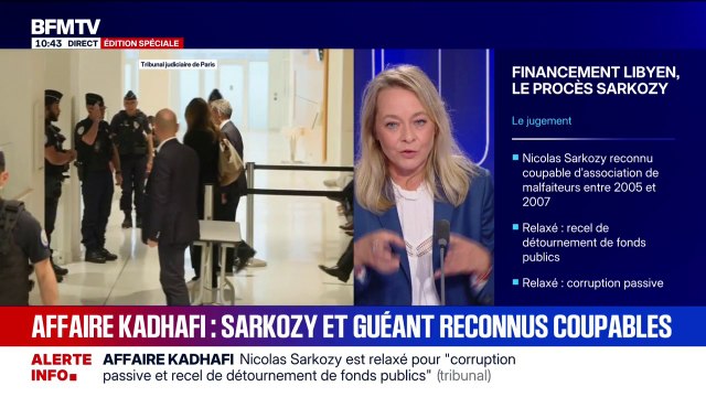 Procès Sarkozy-Kadhafi: Brice Hortefeux reconnu coupable d'association de malfaiteurs