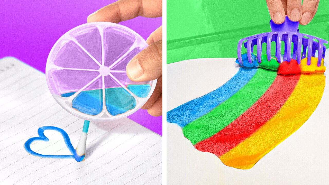 Rainbow Vibes Only! Must-Try School Supplies 🌈💖