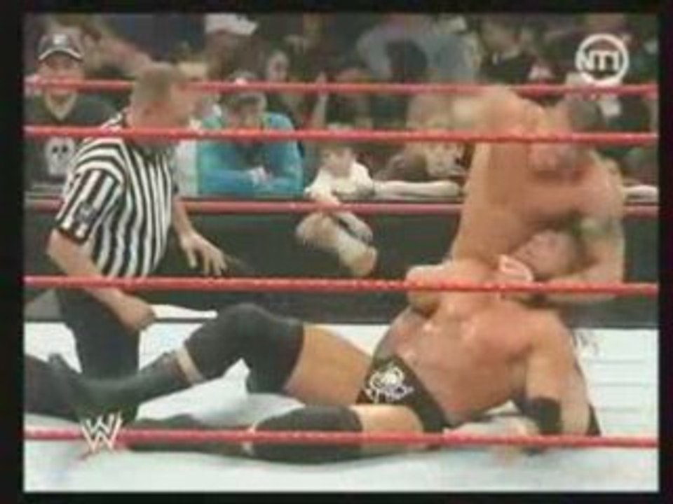 Catch triple h vs randy orton