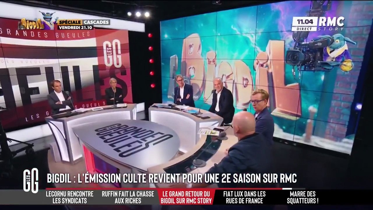 Vincent Lagaf révèle dans "Les grandes gueules" avoir été opéré du coeur cet été - VIDEO