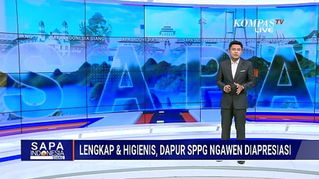 SPPG Ngawen Satu Blora Tunjukkan Dapur MBG Sesuai Standar Operasional | SAPA SIANG