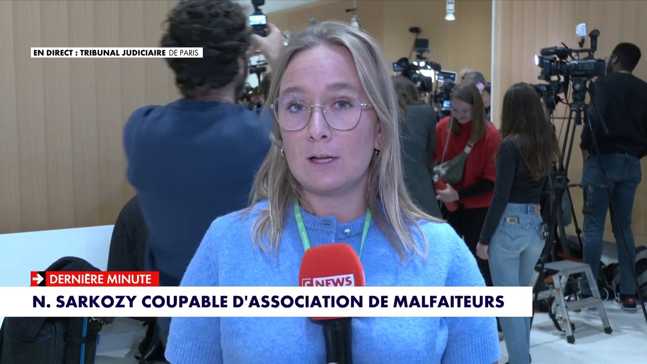 Soupçons de financement libyen : Nicolas Sarkozy déclaré coupable d'association de malfaiteurs