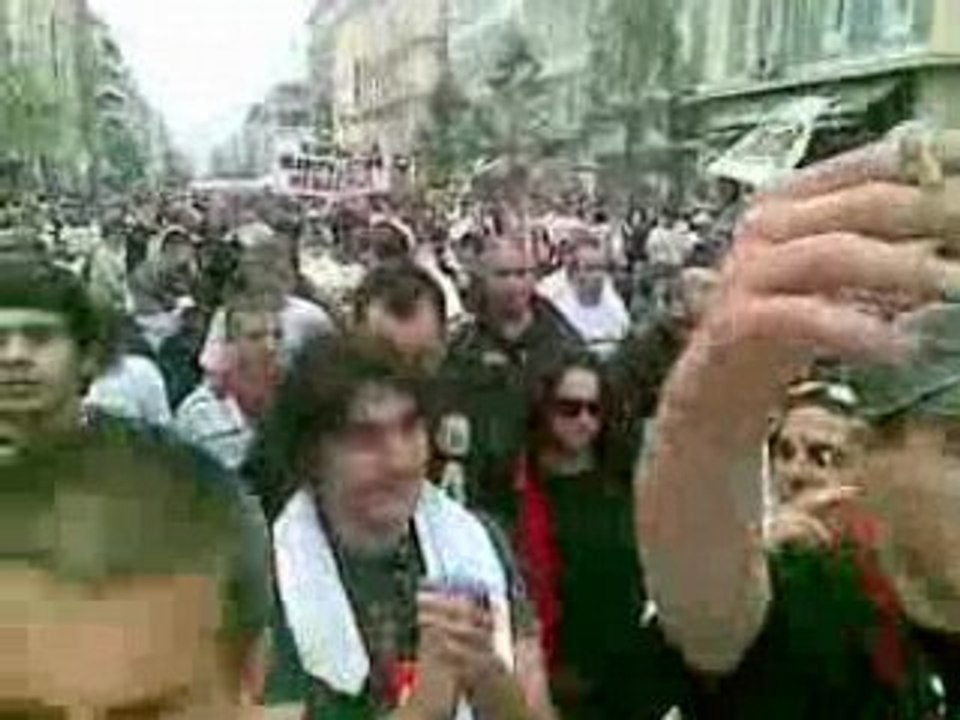 Manif ULTRAS à Nice