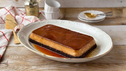 Pastel imposible o chocoflán la receta más rápida y esponjosa