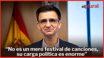 José Pablo López defiende que Eurovisión no es solo un festival: “Su carga política es enorme”