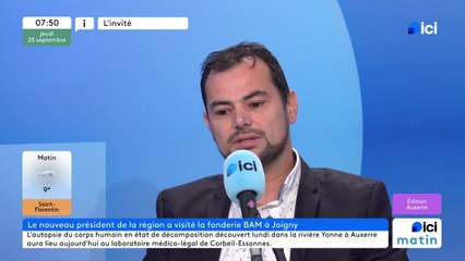 Benjamin Janvier, directeur du développement la fonderie Business Alu Masué (BAM)