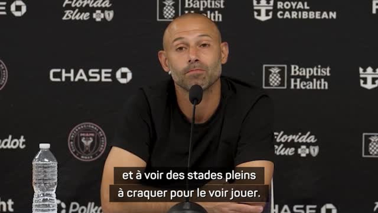 Inter Miami - Mascherano : "Nous sommes habitués à voir des stades pleins à craquer pour voir jouer Messi"