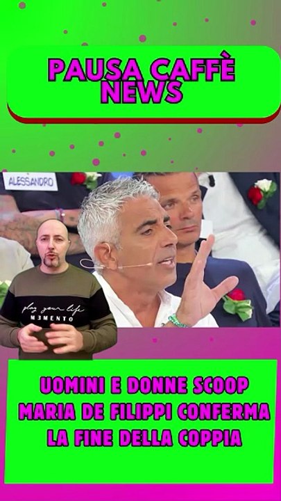 Uomini e Donne scoop Maria De Filippi conferma la fine della coppia