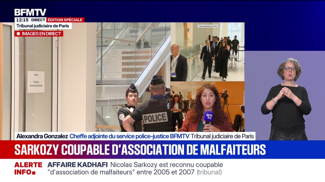 Procès libyen: les trois fils et la compagne de Nicolas Sarkozy, Carla Bruni, présents à l'audience pour soutenir l'ancien président