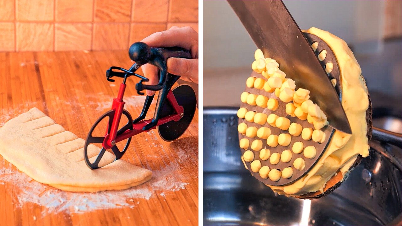 Unusual Tools to Shape Dough 🍪✨ Creative Baking Hacks!
