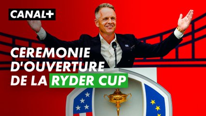 Revivez le début de la cérémonie d'ouverture de la Ryder Cup 2025