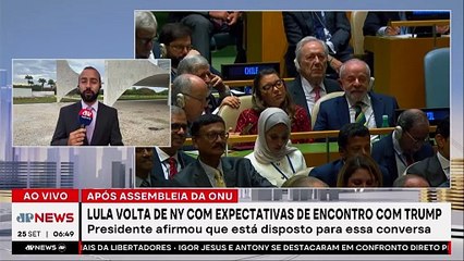 Lula retorna ao Brasil com expectativa para reunião com Trump