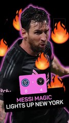 Messi magic lights up New York