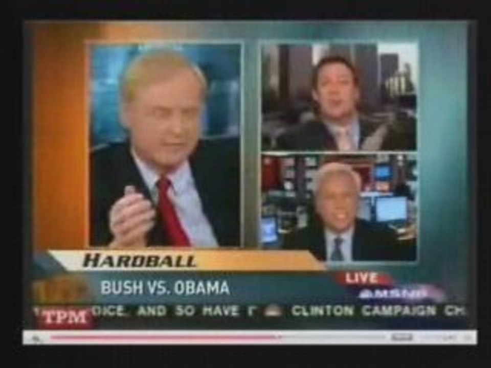 Chris Matthews Goes To Work On Conservative Host