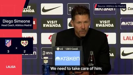 Simeone backs hat-trick hero Alvarez to keep improving