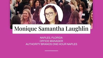 Influential Women Magazine Presents: Monique Samantha Laughlin’s Inspiring Journey