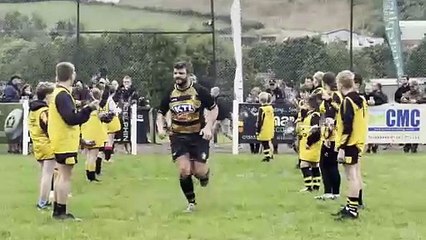 Crediton RFC 1st XV and Wellington take to the pitch, video Alan Quick IMG_3333