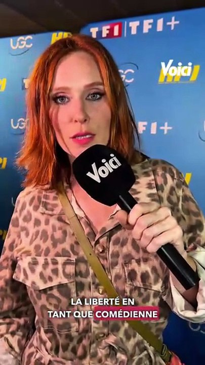 VOICI - Audrey Fleurot se confie sur les derniers tournages d'HPI