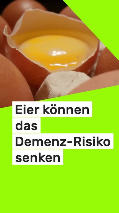 No Glomex Alzheimer: Essen gegen das Vergessen - Eier können das Demenz-Risiko senken