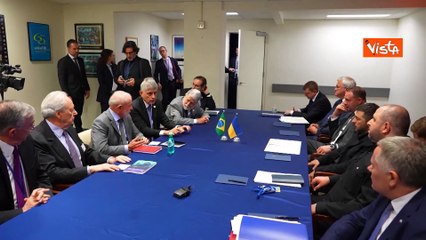 Zelensky incontra il Presidente brasiliano Lula all'Onu a New York