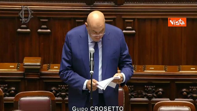 Flotilla, Crosetto: Non è necessario rischiare l'incolumità di italiani per portare aiuti a Gaza