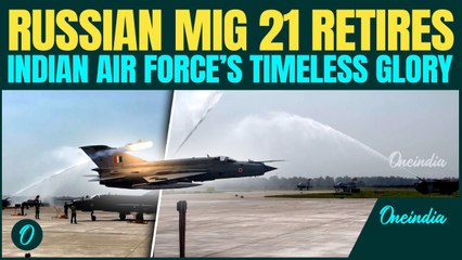 MiG 21 Farewell: Indian Air Force Legend Bids Adieu| A Look At the Journey
