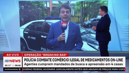 Ação da polícia mira comércio ilegal de remédios controlados no RJ