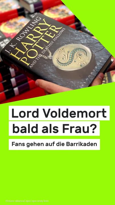 No Glomex Neue 'Harry Potter'-Serie: Lord Voldemort bald als Frau? Fans gehen auf die Barrikaden