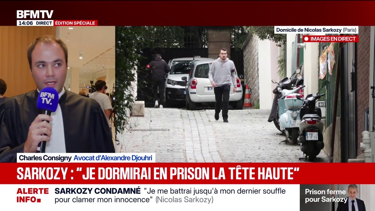 Affaire Kadhafi-Sarkozy: "La justice ne sait plus résister à l'opinion publique", déclare Charles Consigny, avocat d'Alexandre Djouhri