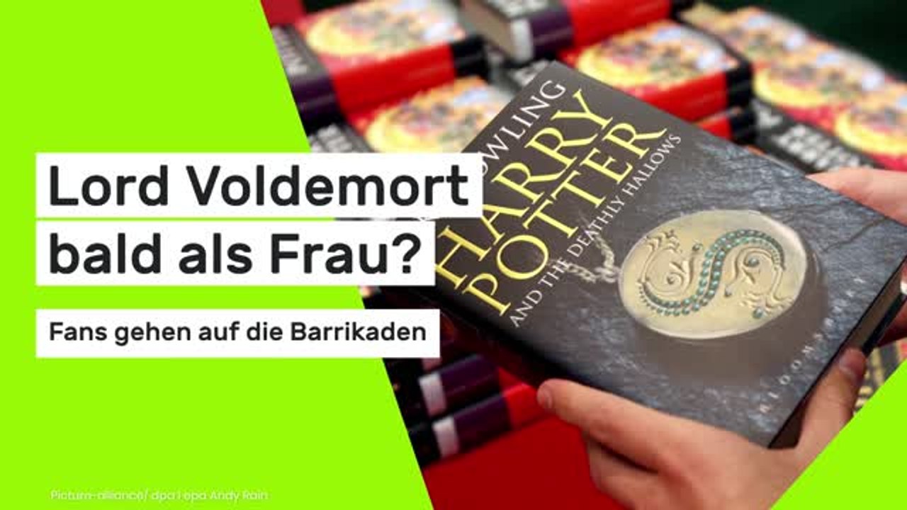 Neue 'Harry Potter'-Serie: Lord Voldemort bald als Frau? Fans gehen auf die Barrikaden
